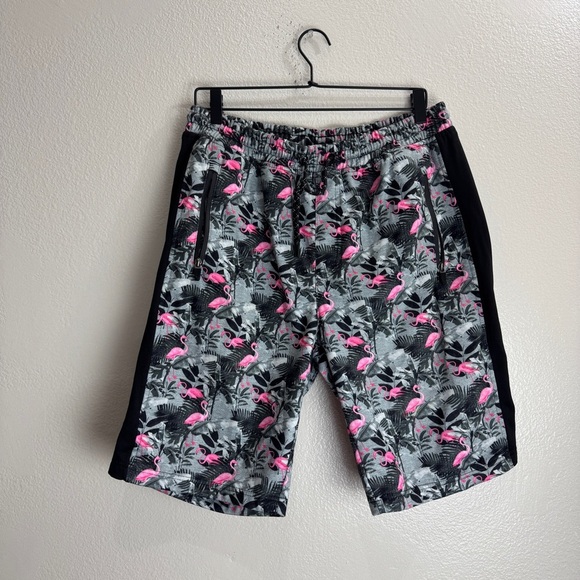 Burnside Flamingo Shorts Size Large - Picture 1 of 7